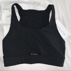 Athleta Black Zone Sports Bra